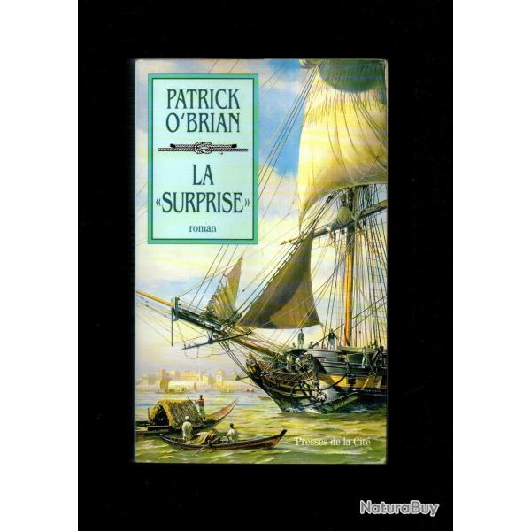 la surprise de patrick o'brian, roman de mer