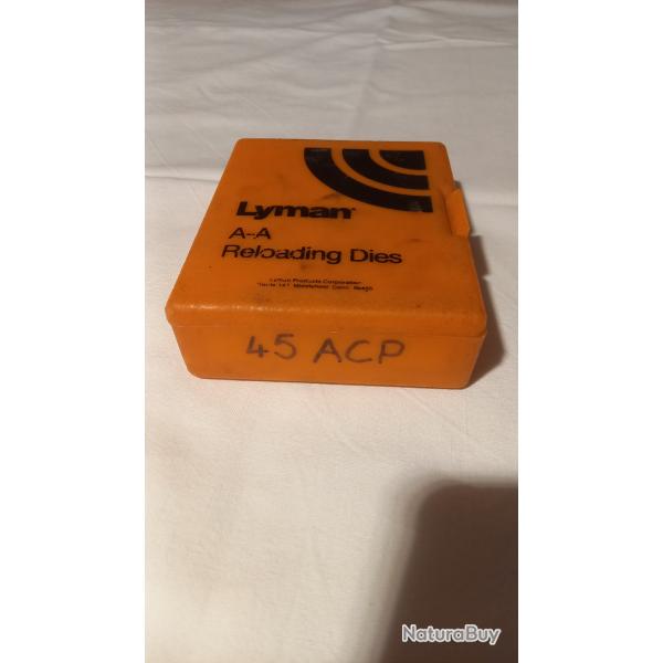 Jeu de trois outils LYMAN Cal. 45ACP