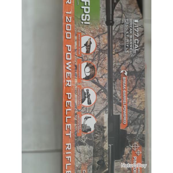 Carabine a plomb Remington Tyrant Camo 4.5  + Lunette 4x32