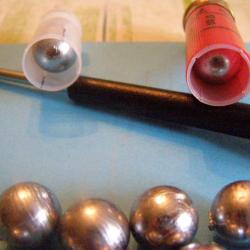 BILLES POUR RECHARGEMENT CARTOUCHES CAL 16 (lot de 50)