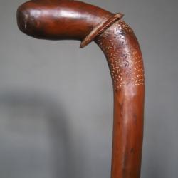 Massue Kanak de forme Phallique - Oc&eacute;anie, Nouvelle Cal&eacute;donie, d&eacute;but 20&egrave;me si&egrave;cle ou ant&eacute;rieure (2)