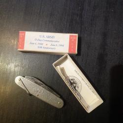 Couteau US ARMY comm&eacute;moration 1944-1994