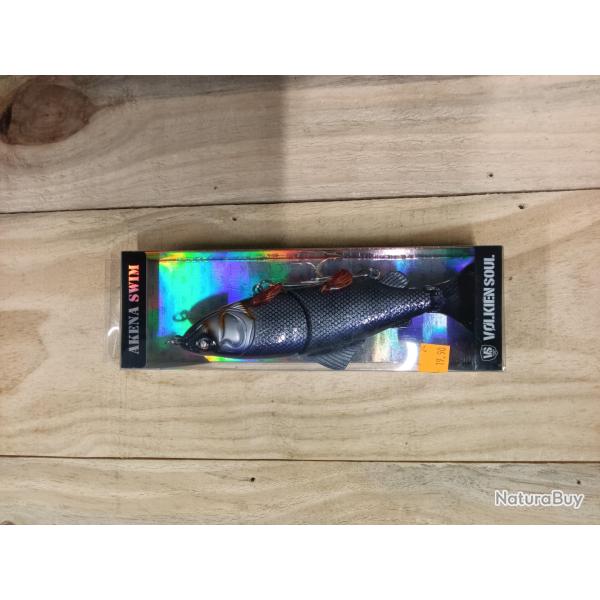 LEURRE VOLKIEN AKENA SWIM 200 GRIS