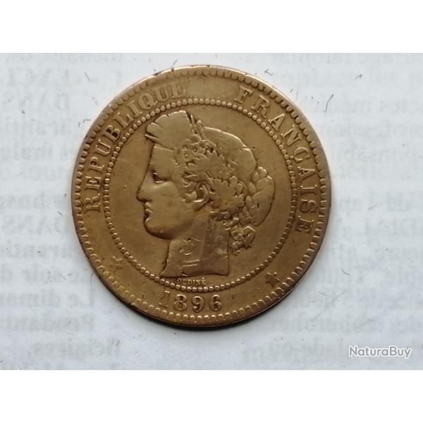 FRANCE = 1 PIECE DE  MONNAIE  DE 10 CENTIMES  DE 1896 A