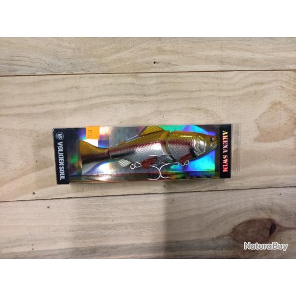 LEURRE VOLKIEN AKENA SWIM 200 MARRON