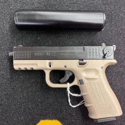 ISSC M22 Gen 2 Desert filet&eacute; 22 lr+ silencieux OCCASION