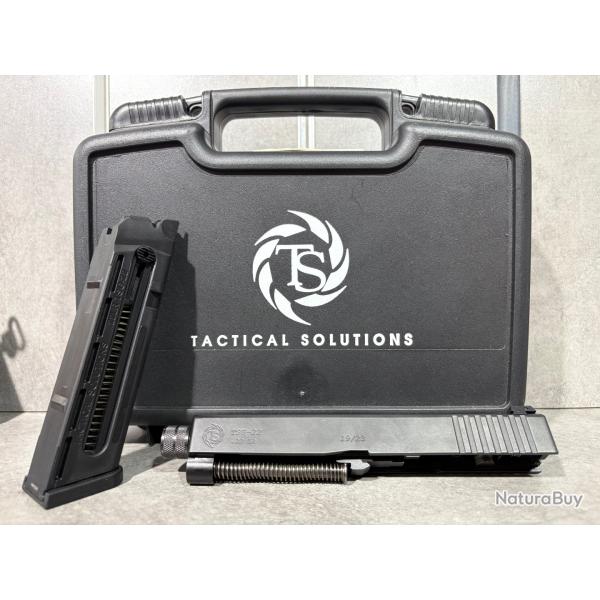 Conversion TS TSG-22 Calibre 22 Lr pour GLOCK 19 et 23 Gen 3 et Gen 4