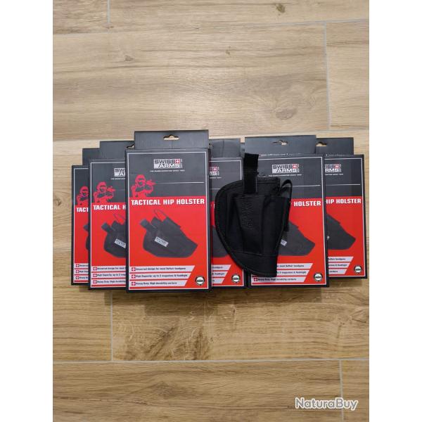 Lot de 10 Holsters de Hanche Tactiques - SWISS ARMS