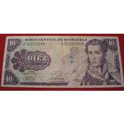 Venuzuela , billet de 1010 bolivares 1981 ttb