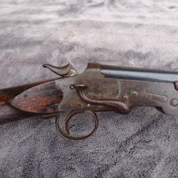 Belle carabine de braconnier ouverture serpent.