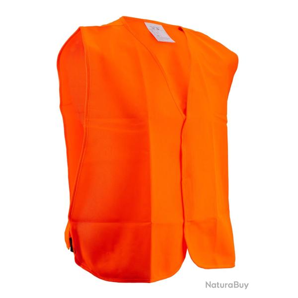 Gilet de traque orange haute visibilit� Taille unique