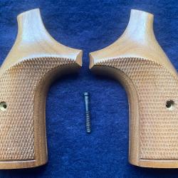 Rare et vintage : plaquettes Herret's RKR pour  r&eacute;volver Smith&Wesson carcasse K/L ou I round butt