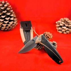 Couteau de poche camping chasse p&ecirc;che survie