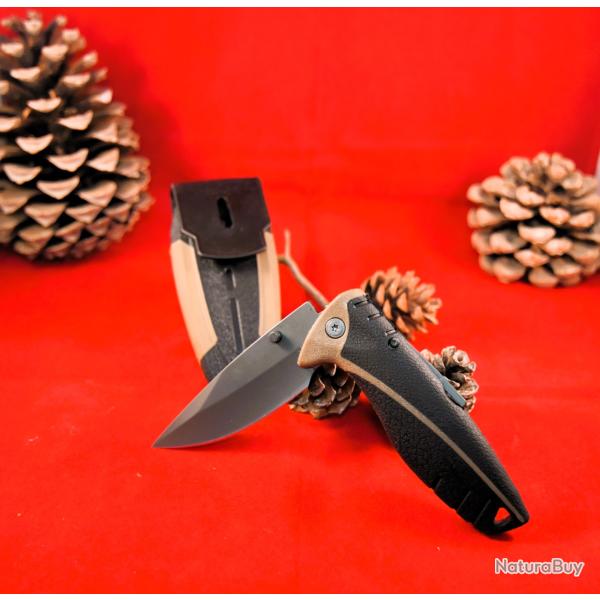 Couteau de poche camping chasse p�che survie