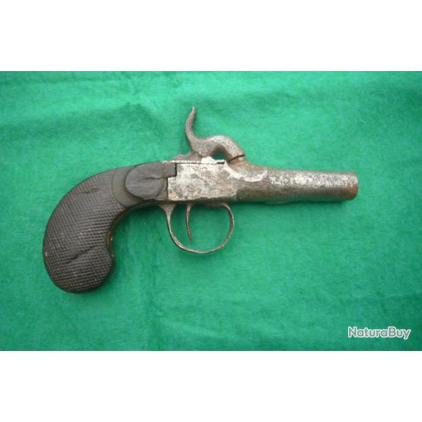 PISTOLET � PERCUSSION VERS 1860