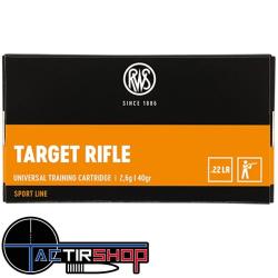 Rws Target Rifle cal.22lr Sport Line par 50