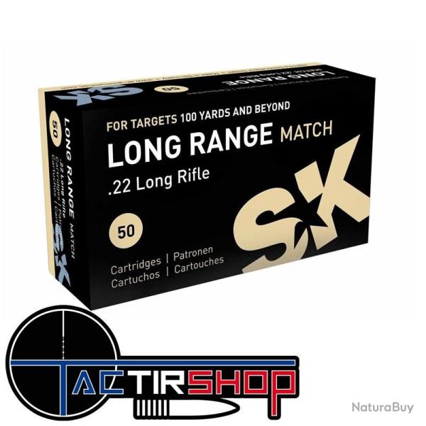 SK Long Range Match 22 LR par 50