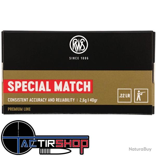 Rws Sp�cial Match cal.22lr Premium Line par 50