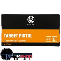 RWS Target Pistol cal.22lr Sport Line par 50