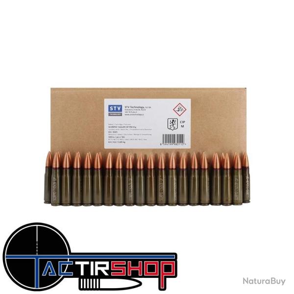 Munitions STV Scorpio 7.62x39 124Gr x 500