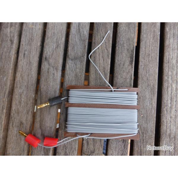 Antenne, fil de masse et enrouleur Radio MCR1 Biscuit SOE R�sistance Repro