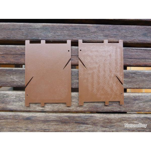 Plaque Rangement Antenne Fil masse Radio MCR1 Biscuit Clandestin r�sistance soe