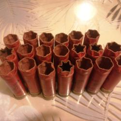 20 DOUILLES CARTONS SELLIER BELLOT DE CALIBRE 12 PERCUT&Eacute;ES