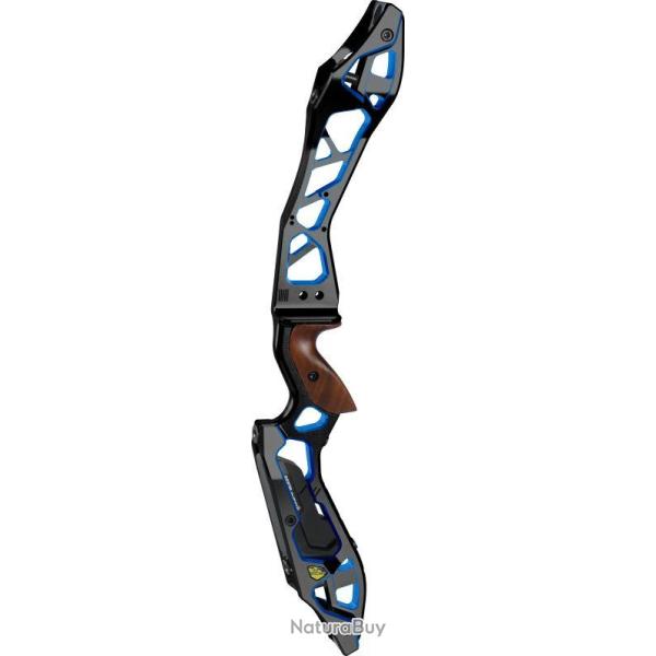 KINETIC - Poign�e ELEZO Dual Color 27" GAUCHER (LH) ANODIZED BLACK/BLUE