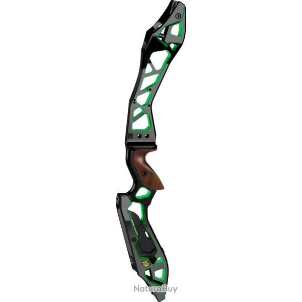 KINETIC - Poign�e ELEZO Dual Color 27" DROITIER (RH) ANODIZED BLACK/GREEN