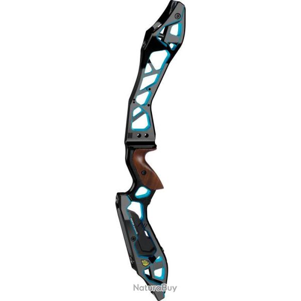 KINETIC - Poign�e ELEZO Dual Color 27" DROITIER (RH) ANODIZED BLACK/TURQUOISE