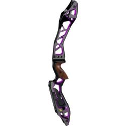 KINETIC - Poign&eacute;e ELEZO Dual Color 27" DROITIER (RH) ANODIZED BLACK/PURPLE