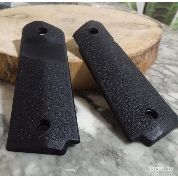 Plaquettes 1911 en polym�re couleur noire LIVRAISON OFFERTE