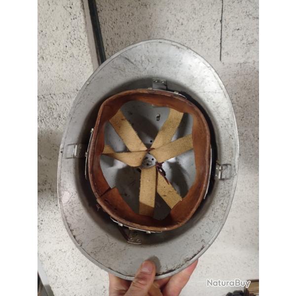 Casque de pompier ancien original