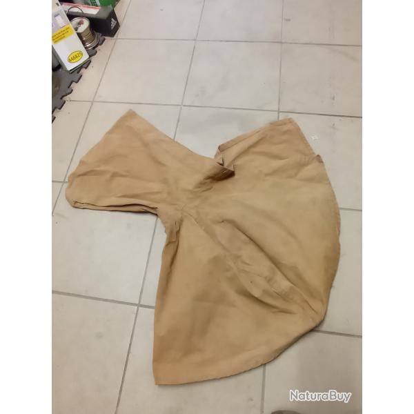 Grande cagoule militaire ancienne originale