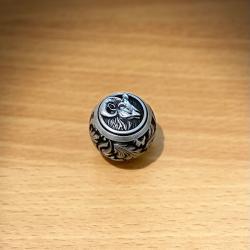 Boule de levier d'armement t&ecirc;te de " Bouquetin "