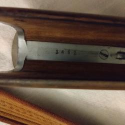 Fusil superpos&eacute; Favier st Etienne 12/70