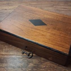 Coffret bo&icirc;te ancienne  pour r&eacute;volver  ou pistolet  Colt  duel smith  lefaucheux  az3