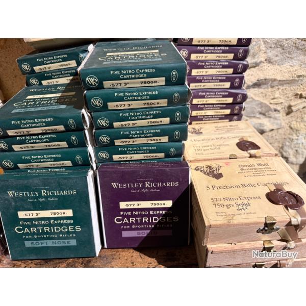 Cartouches 577 Nitro Express