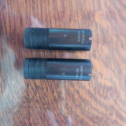2 Chokes browning invector plus 3/4 cal 12