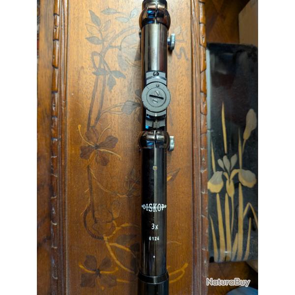 Vends superbe lunette de tir Diskop grossissement X3.