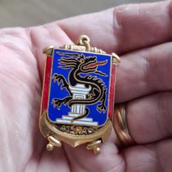 INSIGNE 41 REGIMENT ARTILLERIE COLONIALE ( PERIODE INDOCHINE )