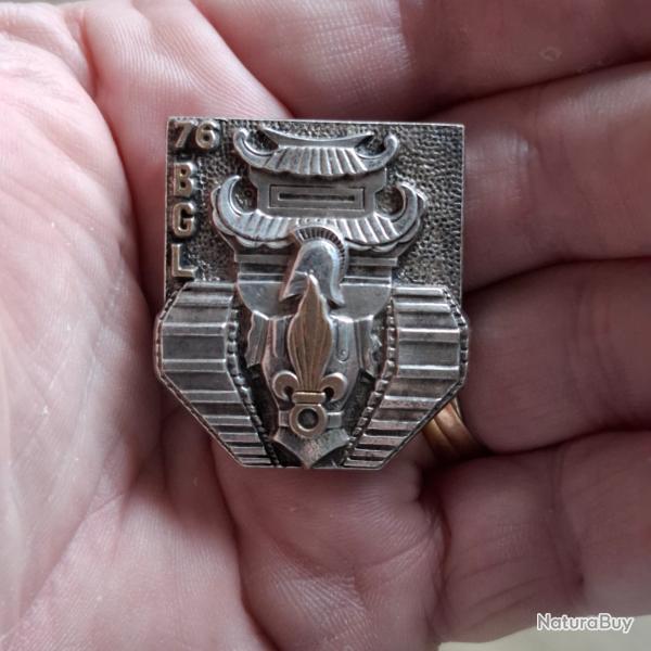 INSIGNE 76 BATAILLON DE GENIE DE LA LEGION ( PERIODE INDOCHINE - MATRICULE 442 )