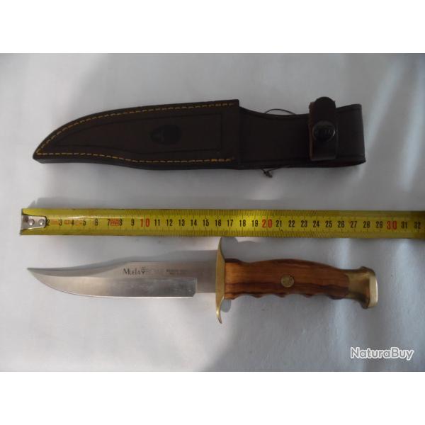 POIGNARD MUELA NEUF "BOWIE" AVEC SON ETUI D'ORIGINE