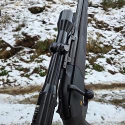 Lunette battue / approche Zeiss Diavari Z 1.5-6x42 montage blaser a rail