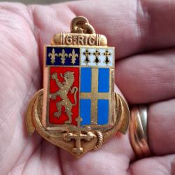 INSIGNE 6 REGIMENT INFANTERIE COLONIALE ( PERIODE INDOCHINE )