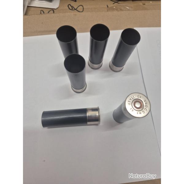 70 Douilles Noires cal 12/70 Fiocchi T3