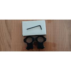 COLLIERS DE MONTAGE RAIL 11MM DIAM. 25.4MM/1"