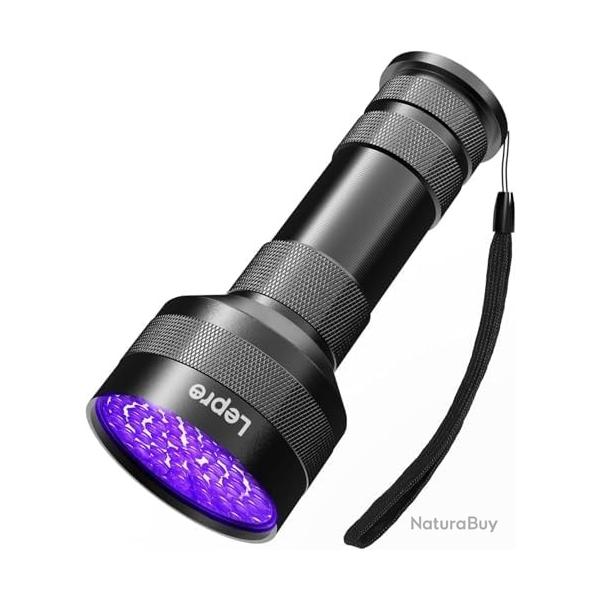 LAMPE UV TACTIQUE 51 LED | Recherche au Sang & D�tection | Haute Puissance Ultraviolet | Chasse