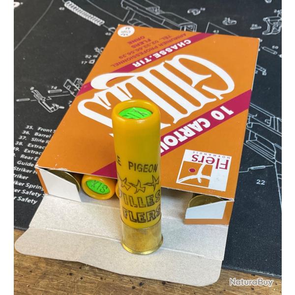 80 cartouches cal 20 n�6 bourre grasse