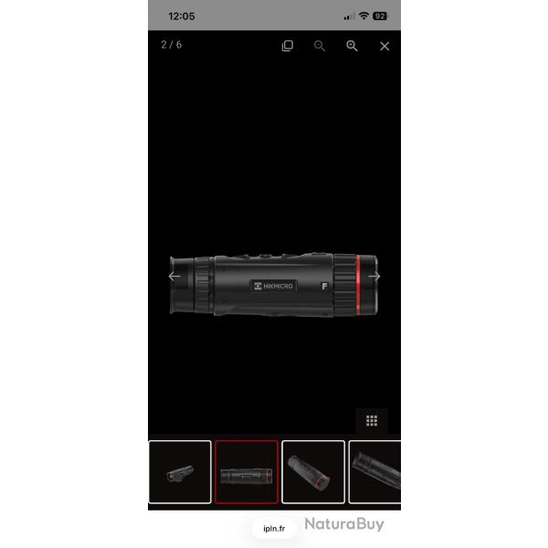 Monoculaire de vision thermique Hik Micro Falcon FH - 35 mm
